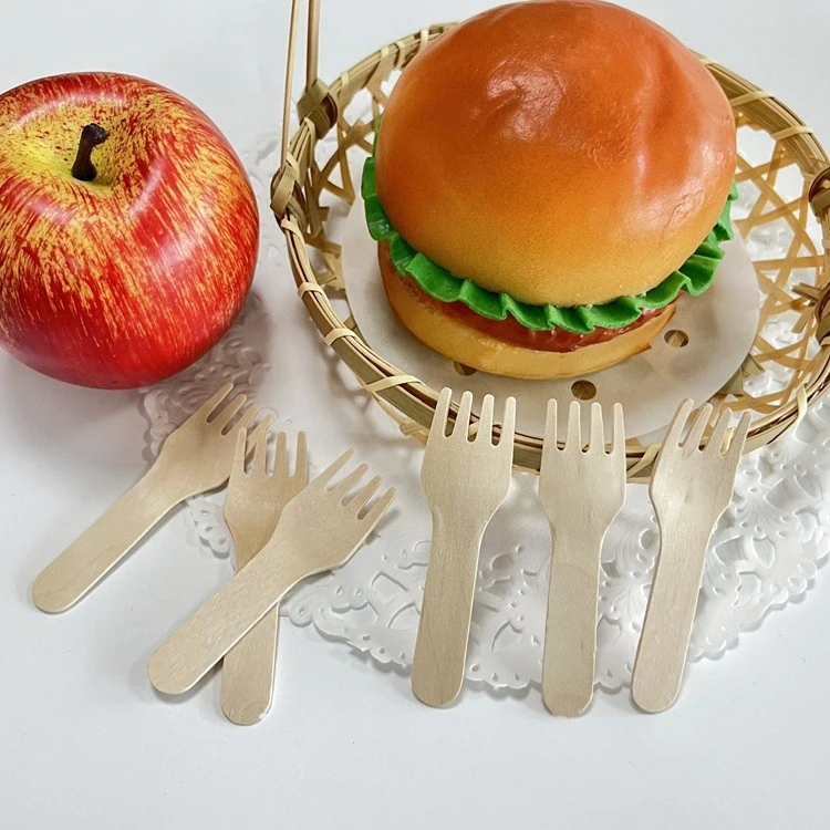 disposable wooden forks